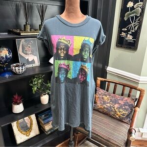 Daydreamer x Free People Notorious B.I.G. Tunic – XS – Pop Art Graphic & Hi-Low